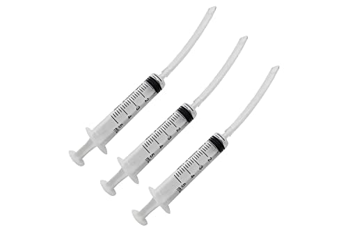 3Pcs 5ml Baby Bird Cockatiel Budgie Parrot Pet Hand Rearing Feeding Syringes Crop Tubes