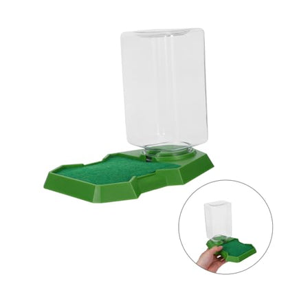 Abaodam Cricket Keeper for Reptiles Water Dispenser Hydration System Lizard Feeding Dish for Tortoises Geckos