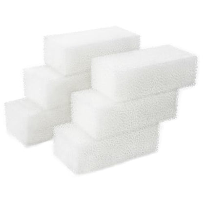 AQUANEAT 6-Pack Replacement Filter Sponge Pads, Aquarium Foam Insert Compatible with AquaClear 50, Fish Tank Filter Media - size: AC 50