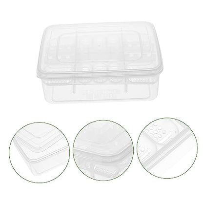 BESPORTBLE Reptile Breeders Kit 2pcs 16 Compartment Incubation Trays for Eggs Unbreakable Plastic