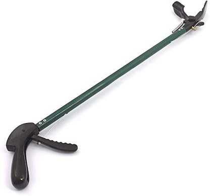 30 INCH Professional Standard Snake Tongs Reptile Grabber Rattle Snake Catcher Green Wide JAW HANDLING Tool A+ Quality