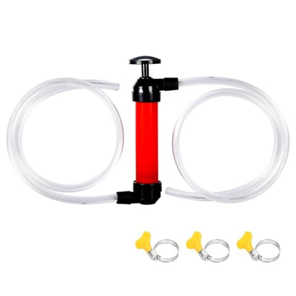 Multifunctional Manual Siphon Pump for Water, Fuel, Oil and Other Fluids