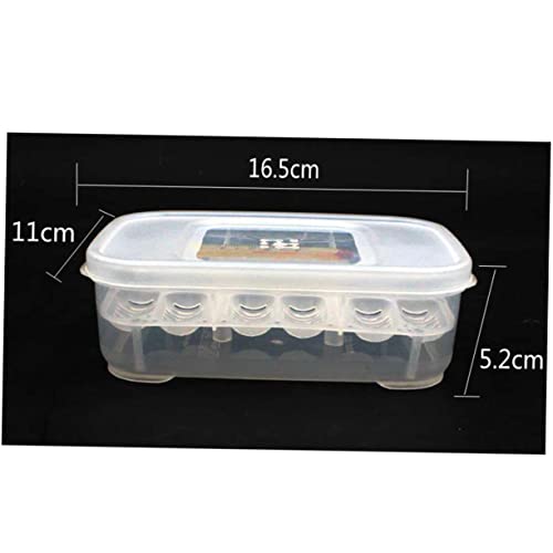 BESPORTBLE Hatchery Breeder Box for Reptiles Snake Lizard Incubation Case Thermometer Egg Capacity Random Color