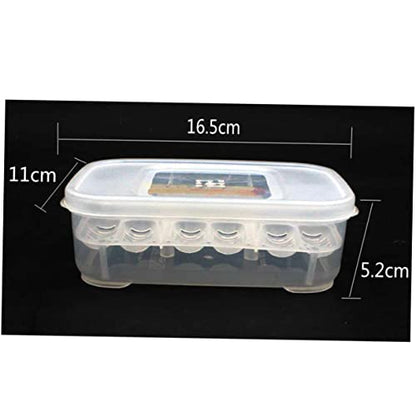 BESPORTBLE Hatchery Breeder Box for Reptiles Snake Lizard Incubation Case Thermometer Egg Capacity Random Color