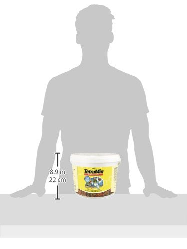 TetraMin Tropical Flakes Fish Food, 4.52 lbs | Complete Daily Diet For Top-And-Mid Feeding Tropical Fish, Protein For Growth & Prebiotics for Digestion, Clear Water Formula - size: 4.52 Pound (Pack of 1)