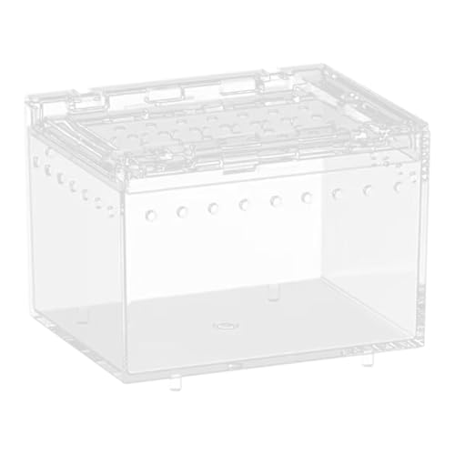 Reptile Breeding Box, Reptile Terrarium, Animal Habitat, Cage, Enclosure, Cage for Turtle Container, 7cmx8cmx10cm - size: 7cmx8cmx10cm