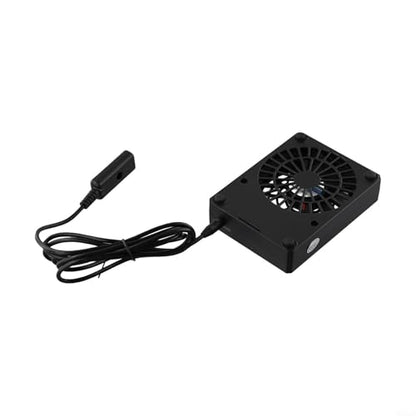 Minhe Reptile Enclosure Ventilation Fan with Automatic Humidity Control Quiet Operation for Rainforest and Desert Terrarium Indoor Air Circulation(Celsius) - color: Celsius
