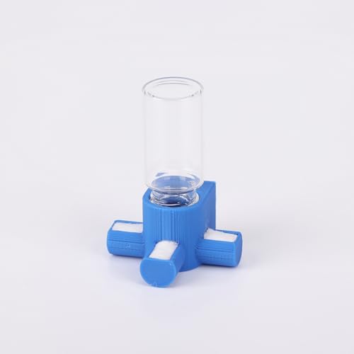 Jumping Spider Water Dispenser, Magnetic Hanging Feeder,Suitable for Jumping Spiders,Tarantulas, Praying Mantises,Arboreal Animals, and Other Small Animal Enclosure Accessories,5ML (Blue) - color: Blue