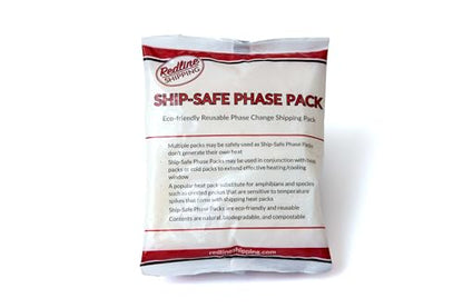 Ship-Safe Phase Pack 5 Count – Reusable Heat Pack Alternative for Temperature Control with Phase Change Material for Reptile Shipping, Amphibians, Snakes and Live Animal Transport