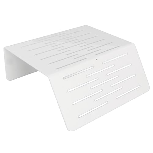 CHICIRIS Acrylic Basking Platform Thick Hollowed Steps Climbing Ramp Stable Resting Dock with Smooth Cleaning for Reptile Tank (Large) - size: Large