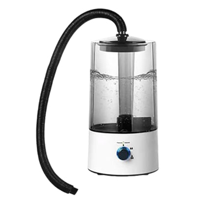 Reptile Humidifier & Fogger 4L Large Capacity Tank Cool Mist Maker with Adjustable Hose, Auto Shut-Off for Terrarium Geckos Snakes Turtles Lizards Frogs (White)
