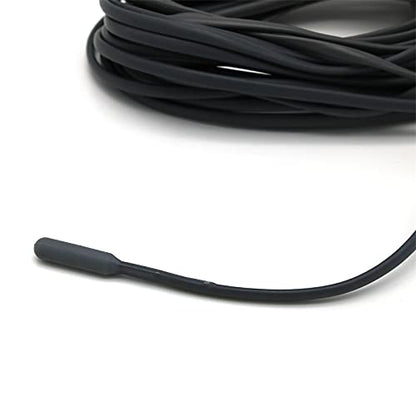 220V Water-Proof Silicone Rubber Reptile Heat Cable for Warming Vivarium Bottom Pet Room 15W 25W 50W 80W - color: 9m 80W