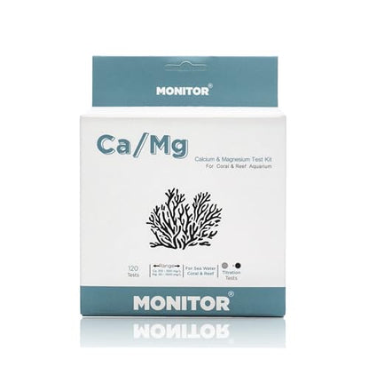 Monitor Calcium/Magnesium Test KIT for Coral & Reef (120 Tests)