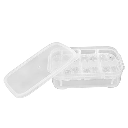 Professional Reptile Breeding Box Durable Egg Incubator Case for Hatching Geckos Lizards and Turtles Lightweight Design for Easy Use and Protection - color: White