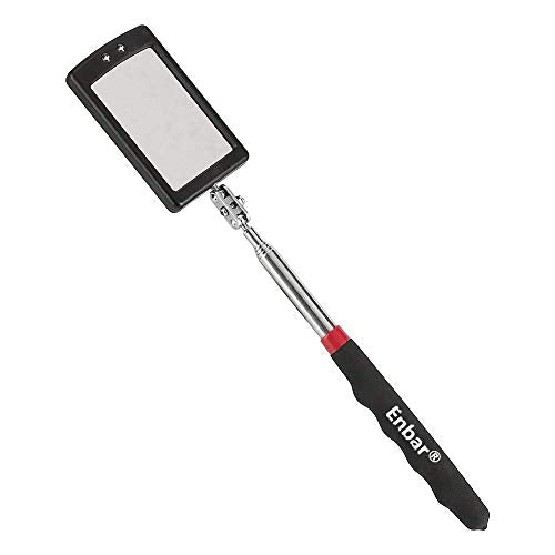 Telescopic Inspection Mirror.Diabetic Mirror for feet.360 Rotating lamp Inspection Mirror, Mechanics Mirror, Inspection Mirror, car Inspection Mirror .Mechanics Mirror on a Stick