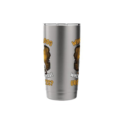 Uromastyx Lover Substrate Lizard Keeper Agame Desert Reptile Stainless Steel Insulated Tumbler - color: Brushed Steel