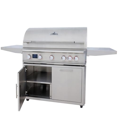 Blaze LTE PRO 40-in 5-Burner Propane Grill w/Digital Temperature Screen & Rotisserie