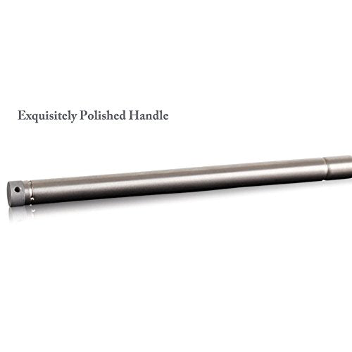 24 Inch Snake Hook Extendable Stainless Steel Handing Tool Reptile Grabber Snake Catcher