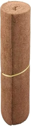 16 x 80 Inch Coconut Fiber Liners for Planter Window Box Flower Basket, Natural Coco Coir Sheet Coco Mats for Animal Pet Pad, Reptile Carpet, Garden Decoration - size: 16*80inch