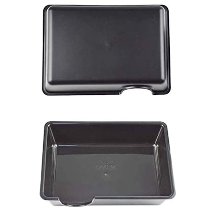 OMEM Reptile Hideout Box, Hideout Caves, Small Animal Hideaway (S) - color: S