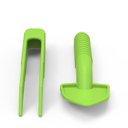 Reptile Cleaning Tools 5-Set with Long Handle Tweezers and Scooper for Terrarium Waste and Food Removal, Suitable for Lizards, Bearded Dragons, Small Animals, and Reptile Tank