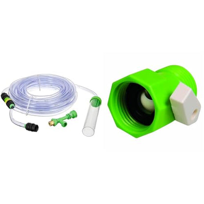 Python No Spill Clean and Fill Aquarium Maintenance System, Gravel Cleaner and Water Changer, 50 Foot with Flow Switch