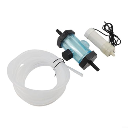 Electric Aquarium for Gravel Cleaner USB Pump with Siphon Vacuum for Fish Tank Water Changing and Cleaning, 1/2/3/5 Meter Tube(2 Meter) - size: 2 Meter
