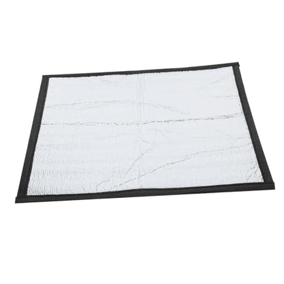 ORFOFE Reptile Heating Pad Self-Warming Mat for Tortoise Gecko Snake and Crab Tanks Durable Heat Distribution Reflective Film for Comfortable Habitat - size: 29.30X29.30X0.30CM