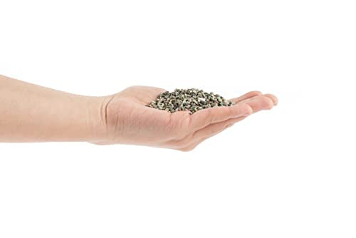Thoreau Aquarium Sand Natural Decorative Gravel 2-3mm 2L Aquascape | For aquascaping, planted, shrimp and nano tank - size: S,2Lx1pk