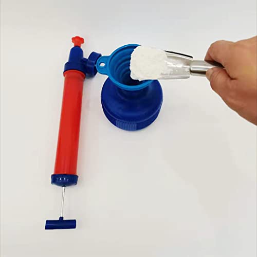 Diatomaceous Earth Applicator Garden Puffer Duster (Red, 1) - color: red