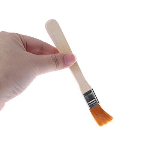 Feeding Box Cleaner Wood Brush Remover Sweeper for Reptiles Breeding for Case & Feeder