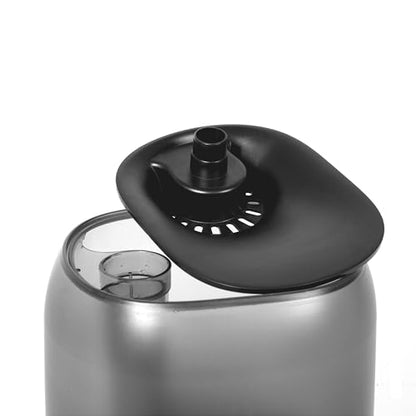 Habistat Reptile Humidifier 4L – Reptile Fogger with 5ft Hose, LED Digital Touch Buttons, Built-In Timer and Quiet Mist for Indoor Tanks, Terrarium Fogger for Enclosure Humidity Control Systems