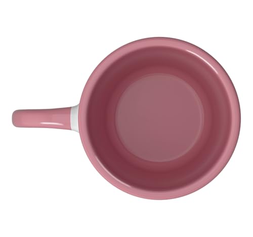 Veiled Chameleon Keeper Gut Loading Feeder Insects Insect Ceramic Mug, Pink/White - color: Pink/White
