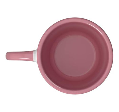 Veiled Chameleon Keeper Gut Loading Feeder Insects Insect Ceramic Mug, Pink/White - color: Pink/White