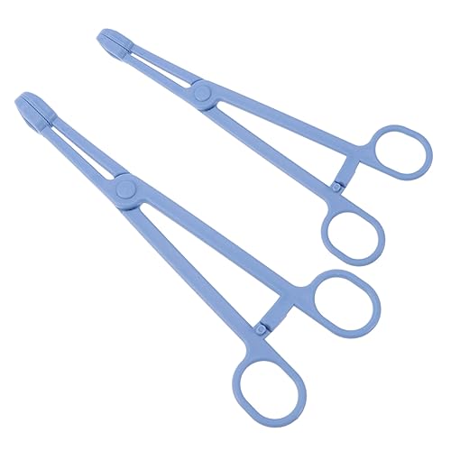 BESPORTBLE 2pcs Reptile Poop Pickup Tool Lightweight Waste Cleaning Tongs for Tortoise Hamster Lizard and Bird Durable Design with Comfortable Grip and Powerful Tooth Groove