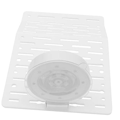 YARNOW Turtle Climbing Platform for Fish Tank Movable White Turtle Slope Stand for PET Reptiles