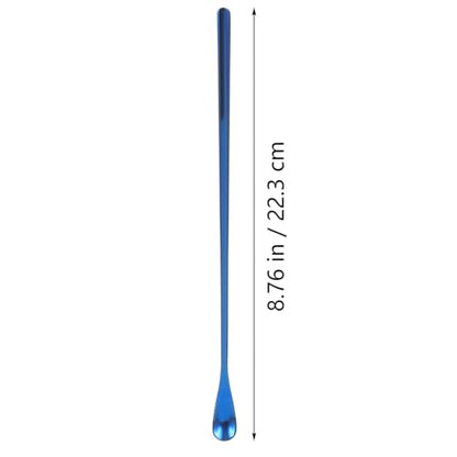POPETPOP Desert Spoon Reptile Food Scoop for Mixing Fruit Paste Reptile Spoon Set - color: As Shown