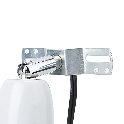Pissente Reptile Ceramic Heat Lamp Holder, E27 Rotatable Socket Adjustable Reptile Lamp Holder Bracket Light Stand 300W Reptile Base Bulb Holder for Reptile Light Fixture Holder