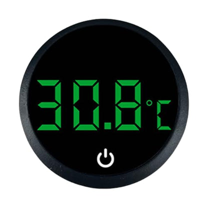 Fishtanks Digital Thermometers LED Display Accurate Temperature Gauge for Reptiles Tanks Wth Stick on Rechargeable Design LED Display Thermometers - color: B