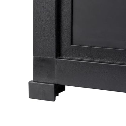 PVC Reptile Enclosure 48"x24"x24" Space Efficient Reptile Terrarium 120 Gallon Large Tank for Bearded Dragon Lizard Snake, Wide Breeding Vivarium Area with Sliding Glass Doors Combination Lock - size: 48"x24"x24" (120 Gallons)