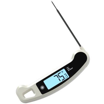 Lavatools Javelin® PRO Classic Ultra-Fast 2-Second Professional Digital Instant Read Meat Thermometer for Grill and Cooking, Auto-Rotating Backlit Display, IP65 Water Resistant – Panda - color: Panda