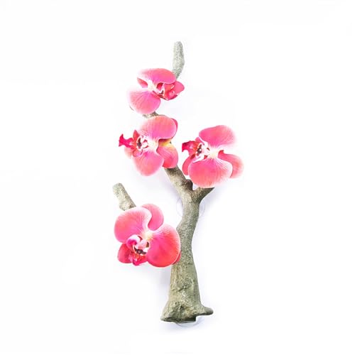 Reptiles Decoration Terrariums Plant Corner Climbing Branch Suction Cup Aquariums Artificial Vine for Snake Bearded Dragon - size: B