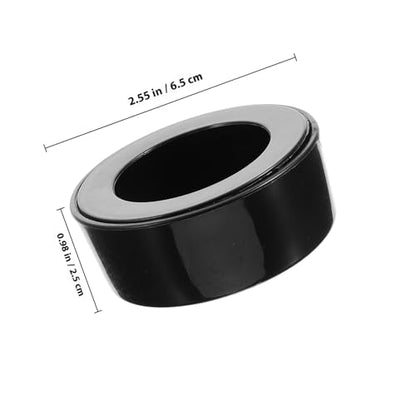 Escape-Proof Reptile Feeding Bowl Plastic Water Dish Large Round Terrarium Feeder for Snakes Lizards Turtles and Geckos