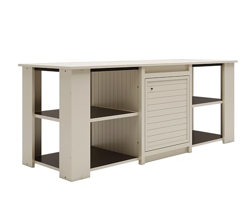 New Age Pet® ECOFLEX® 72" Jumbo Versa Stand, Standard Height Cabinet for Reptile & Small Animal Habitat, Lounge in Maple - color: Maple