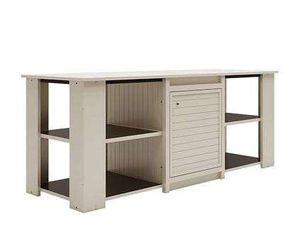New Age Pet® ECOFLEX® 72" Jumbo Versa Stand, Standard Height Cabinet for Reptile & Small Animal Habitat, Lounge in Maple - color: Maple