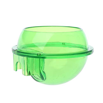 Suction Cup Feeder Anti-Escape Reptiles Water Bowl Worm Live Fodder Container for Iguanas
