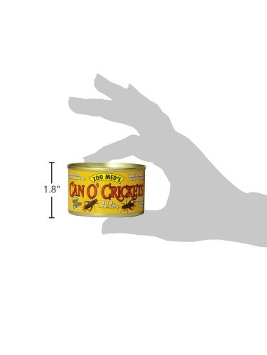 Zoo Med Laboratories SZMZM41 Can O Crickets Pet Food, 1.2-Ounce - size: 1.2 Ounce (Pack of 1)