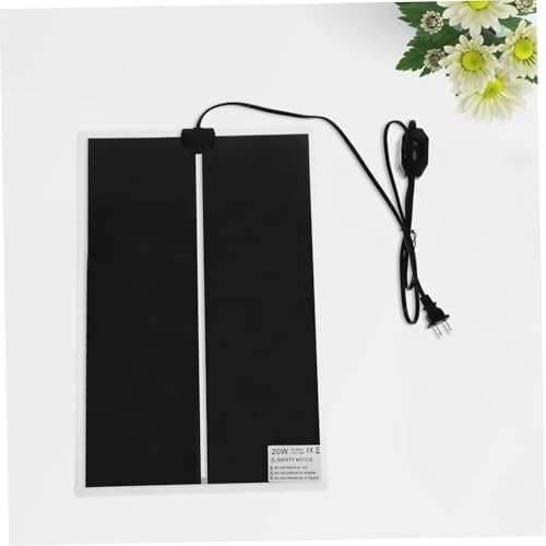 YARNOW 3pcs Reptile Heating Pad Temperature Control Electric Heat Mat for Terrarium Suitable for Snakes Lizards and Container Insulation Standard