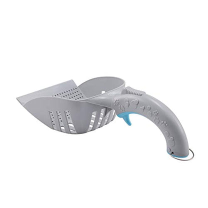 Fresh Step All In One Litter Scoop - Fast and Easy to Use Cat Litter Scooper - Deep Shovel Ergonomic Handle Grip Kitty Litter Scooper to Scoop Away Cat Litter | Deep shovel design, ergonomic handle grip, Kitty Litter Scooper for fast and easy daily scoopi