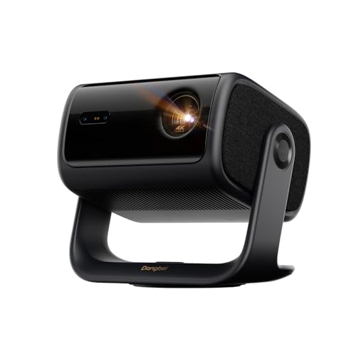 Dangbei MP1 MAX Triple Laser Projector 4K - 3100 ISO Lumens, 110% BT.2020, Google TV with Netflix Officially, 300'' Display, 2x12W Dolby Audio DTS:X, HDR10+, Blu-ray 3D